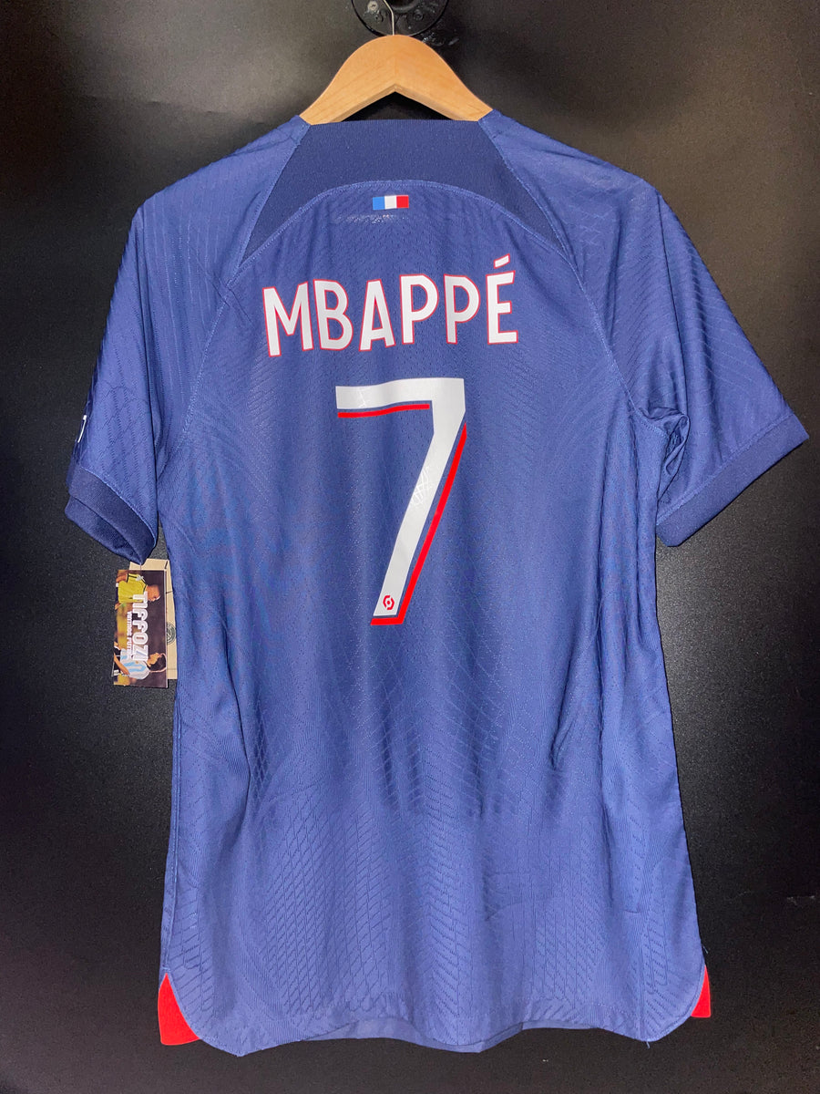 PSG PARIS SAINT GERMAIN MBAPPE  2023-2024 ORIGINAL PLAYER  JERSEY SIZE S