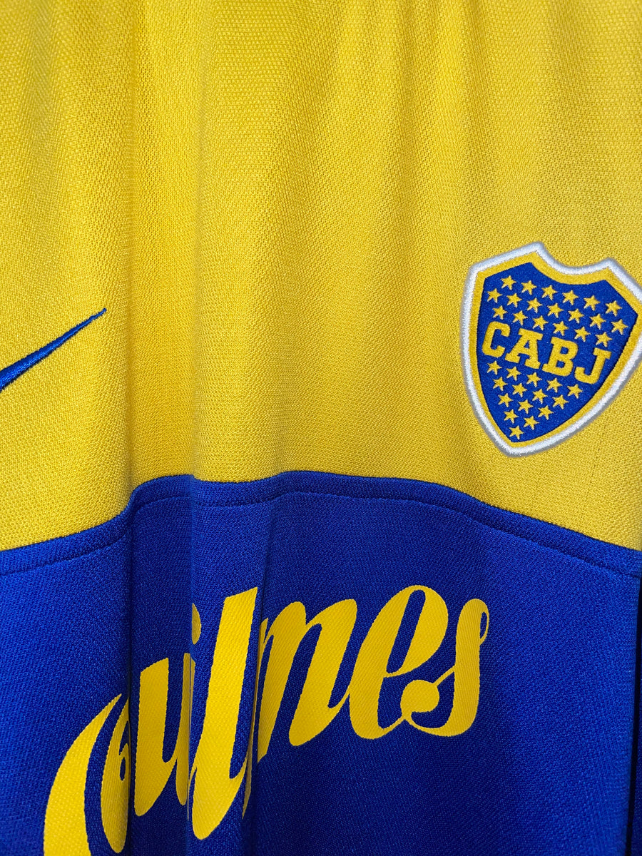 BOCA JUNIORS 2000 JUAN ROMAN RIQUELME ORIGINAL JERSEY Size L