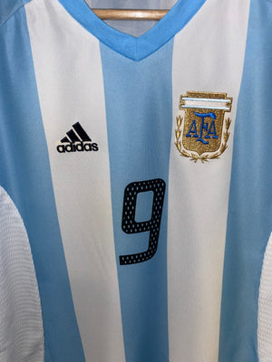 ARGENTINA BATISTUTA 2002-2003 ORIGINAL JERSEY Size XL