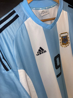 ARGENTINA BATISTUTA 2002-2003 ORIGINAL JERSEY Size XL