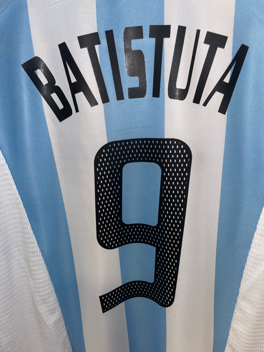 ARGENTINA BATISTUTA 2002-2003 ORIGINAL JERSEY Size XL