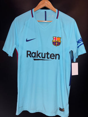 BARCELONA 2017-2018 ORIGINAL PLAYER JERSEY Size L