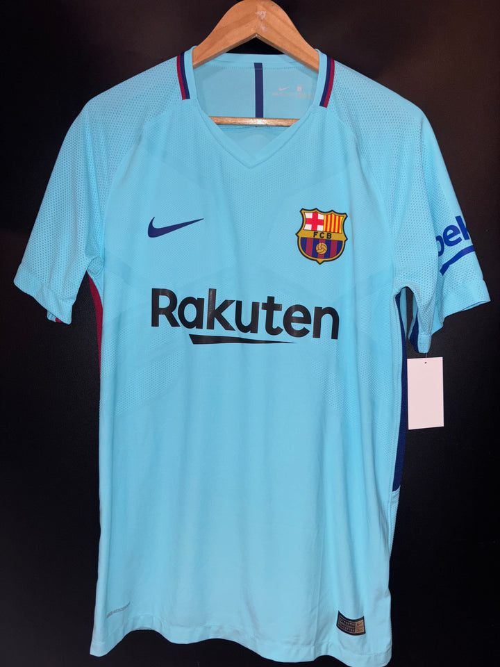 BARCELONA 2017-2018 ORIGINAL PLAYER JERSEY Size L