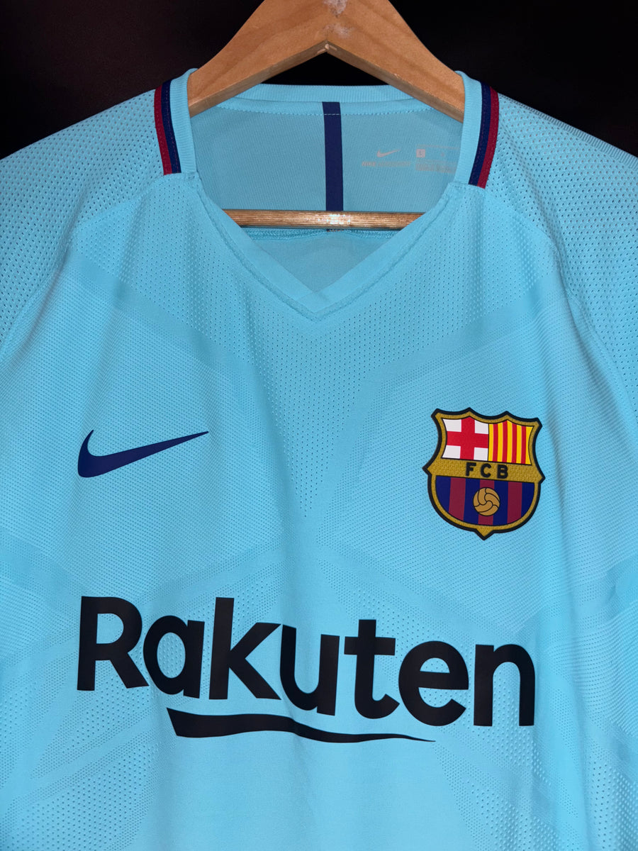 BARCELONA 2017-2018 ORIGINAL PLAYER JERSEY Size L
