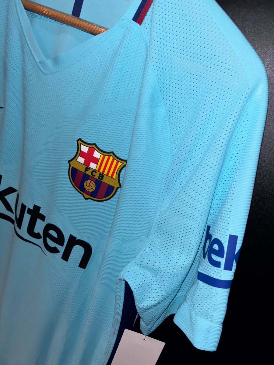 BARCELONA 2017-2018 ORIGINAL PLAYER JERSEY Size L