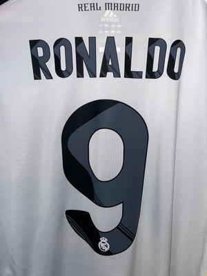 REAL MADRID RONALDO 2009-2010 ORIGINAL JERSEY Size XL