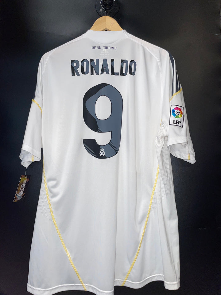 REAL MADRID RONALDO 2009-2010 ORIGINAL JERSEY Size XL