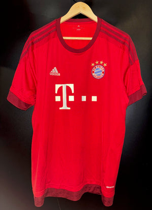 BAYERN MUNICH LEWANDOWSKI 2015-2016 ORIGINAL JERSEY Size XL