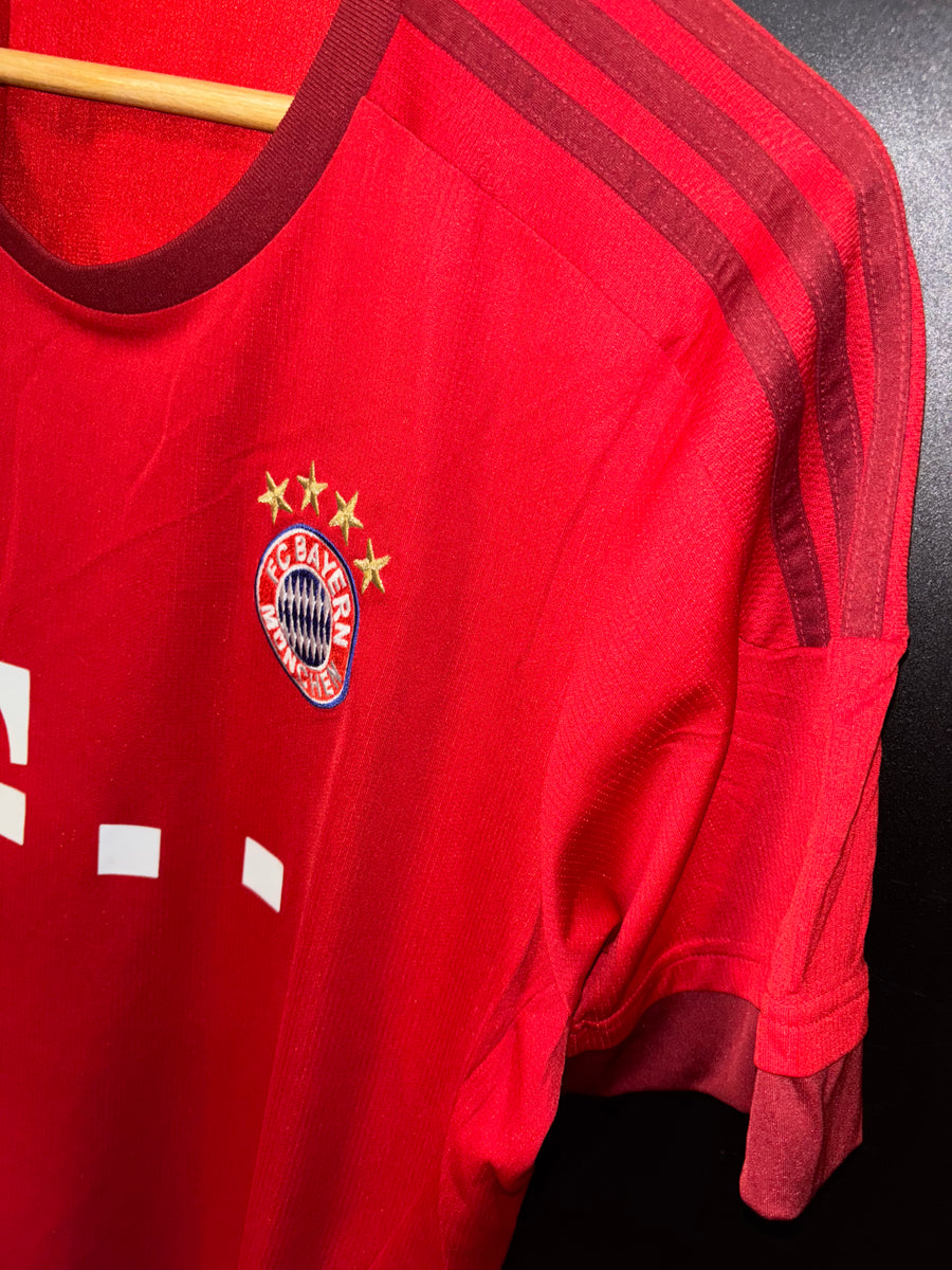 BAYERN MUNICH LEWANDOWSKI 2015-2016 ORIGINAL JERSEY Size XL