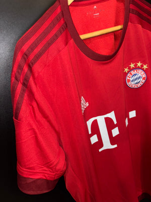 BAYERN MUNICH LEWANDOWSKI 2015-2016 ORIGINAL JERSEY Size XL