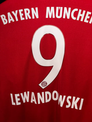 BAYERN MUNICH LEWANDOWSKI 2015-2016 ORIGINAL JERSEY Size XL