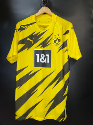 BORUSSIA DORTMUND HAALAND 2020-2021 ORIGINAL PLAYER JERSEY SIZE XL