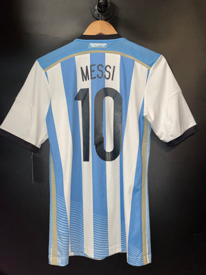 ARGENTINA DI MARIA 2014 WORLD CUP ORIGINAL JERSEY Size XL