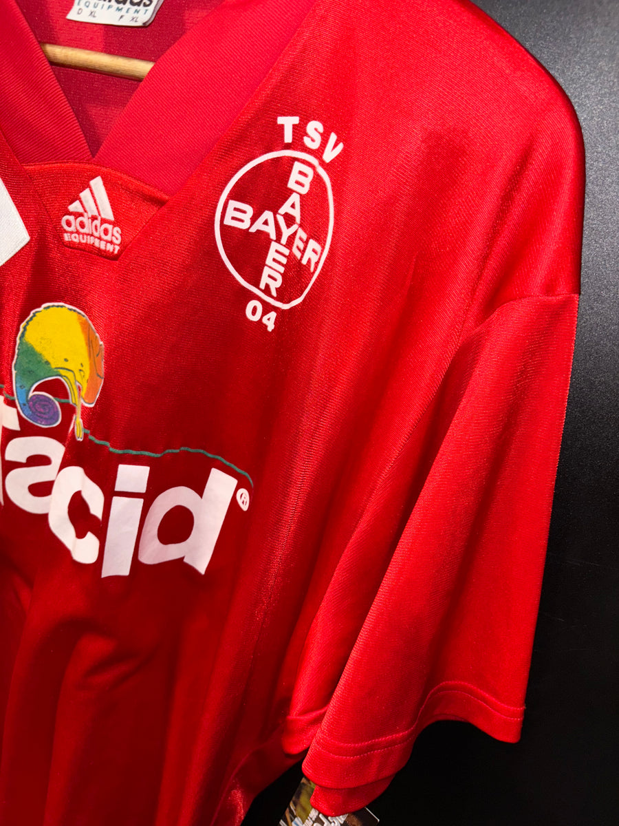 BAYER LEVERKUSEN 1993-1994 ORIGINAL JERSEY Size XL