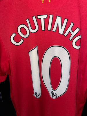 LIVERPOOL COUTINHO 2012-2013 ORIGINAL JERSEY Size M