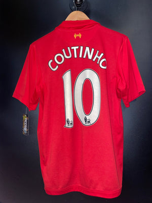 LIVERPOOL COUTINHO 2012-2013 ORIGINAL JERSEY Size M