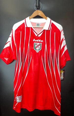 TUNISIA  ORIGINAL 1998-1999 JERSEY SIZE XL