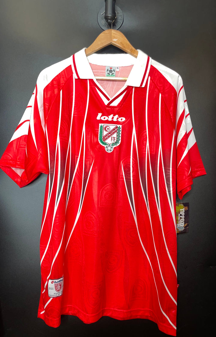 TUNISIA  ORIGINAL 1998-1999 JERSEY SIZE XL