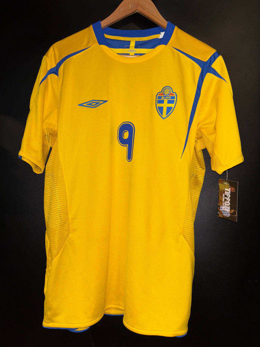 SWEDEN LJUNGBERG 2006-2007 ORIGINAL JERSEY SIZE L