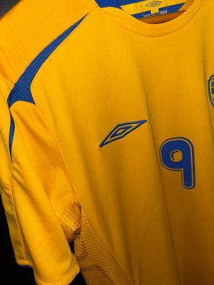 SWEDEN LJUNGBERG 2006-2007 ORIGINAL JERSEY SIZE L