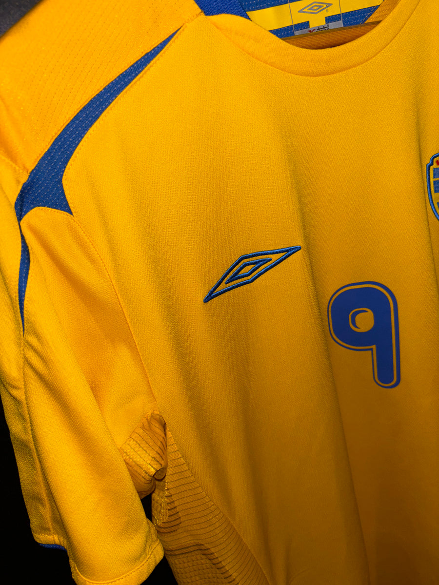 SWEDEN LJUNGBERG 2006-2007 ORIGINAL JERSEY SIZE L