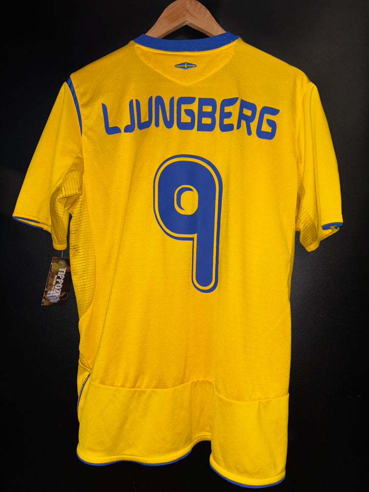 SWEDEN LJUNGBERG 2006-2007 ORIGINAL JERSEY SIZE L