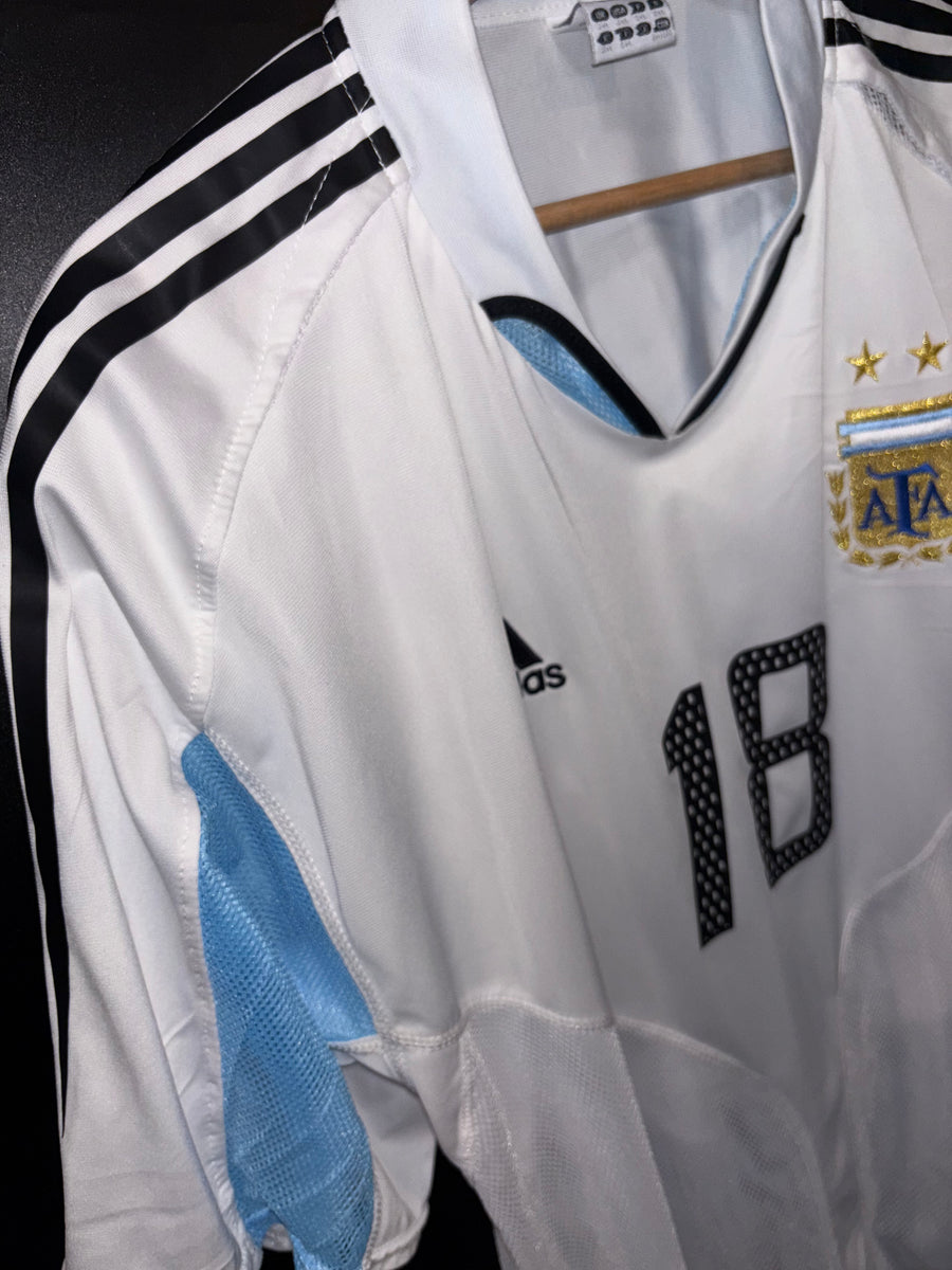ARGENTINA MESSI 2004-2005 ORIGINAL JERSEY SIZE 2XL