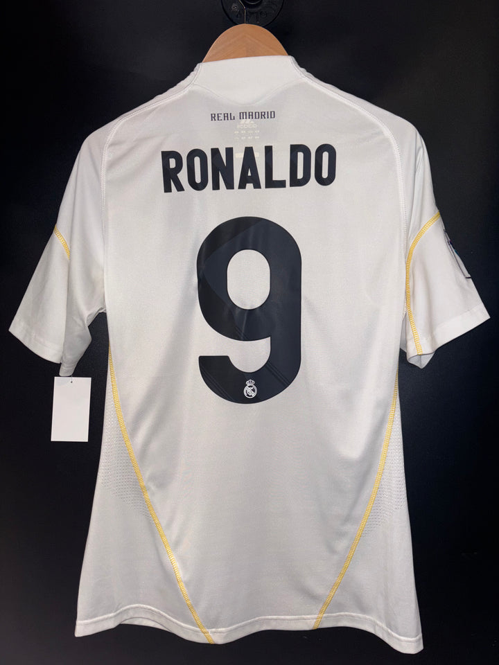 REAL MADRID RONALDO 2009-2010 ORIGINAL JERSEY Size M