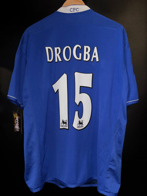 CHELSEA DROGBA 2004-2005 ORIGINAL JERSEY SIZE XL