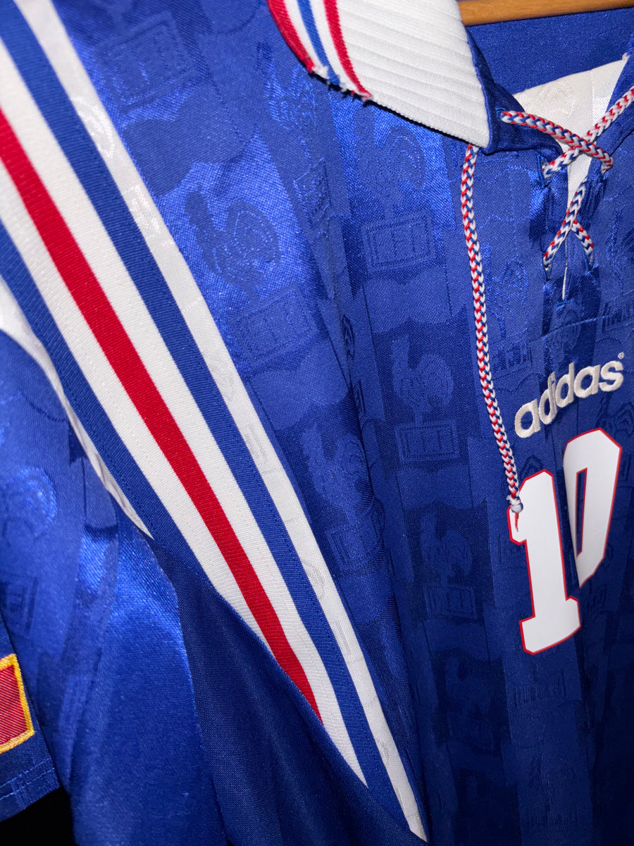 FRANCE ZIDANE 1996-1997 ORIGINAL JERSEY Size XL