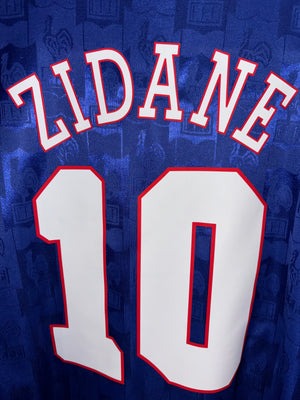 FRANCE ZIDANE 1996-1997 ORIGINAL JERSEY Size XL