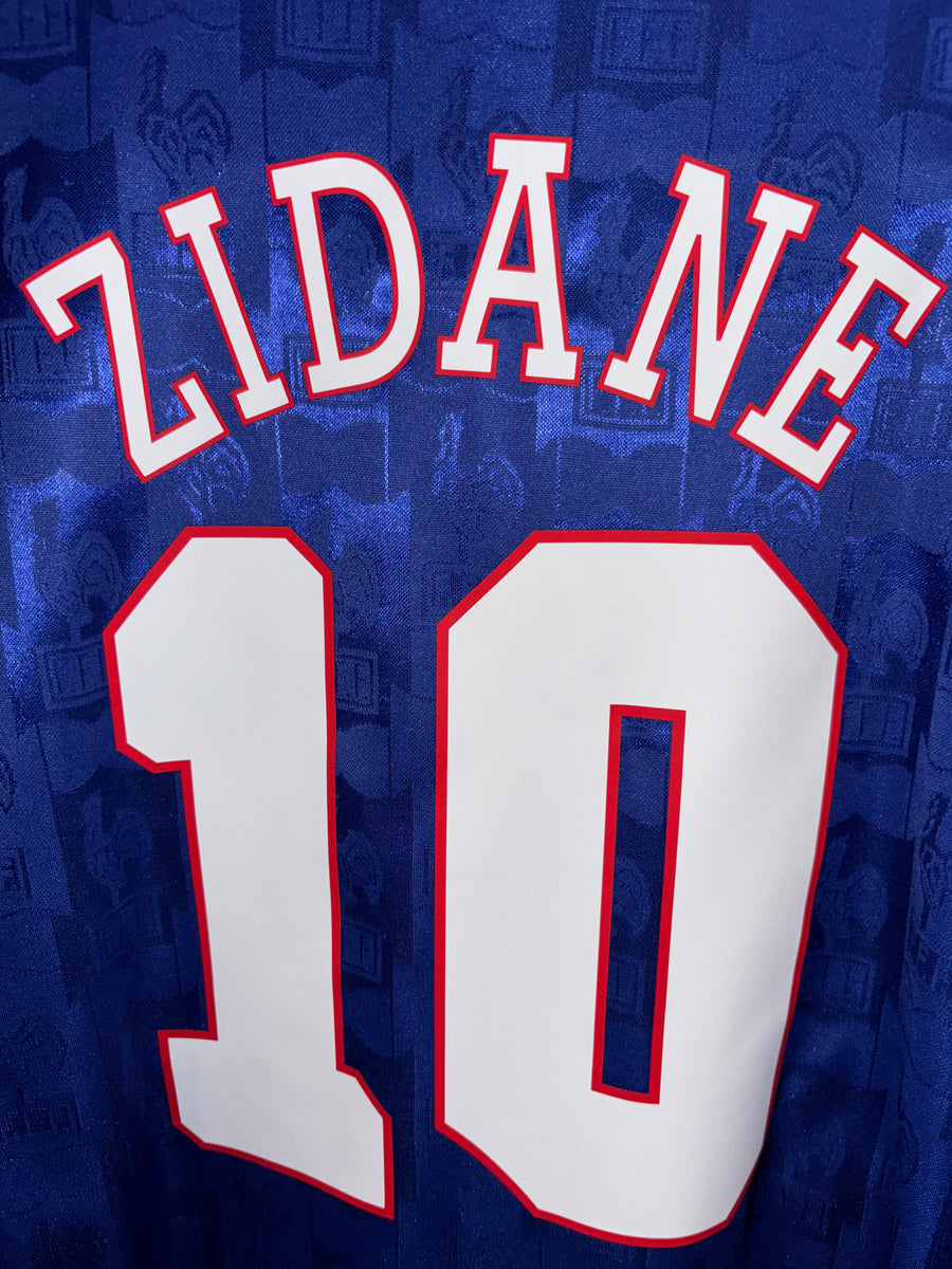 FRANCE ZIDANE 1996-1997 ORIGINAL JERSEY Size XL