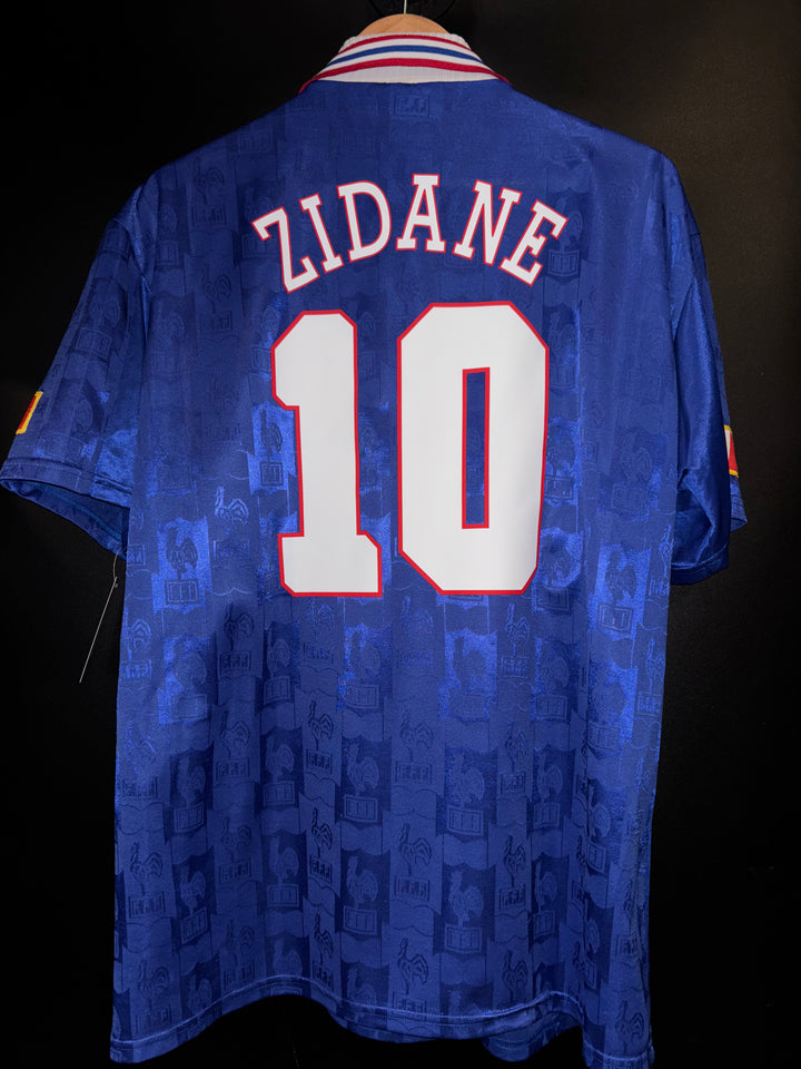 FRANCE ZIDANE 1996-1997 ORIGINAL JERSEY Size XL