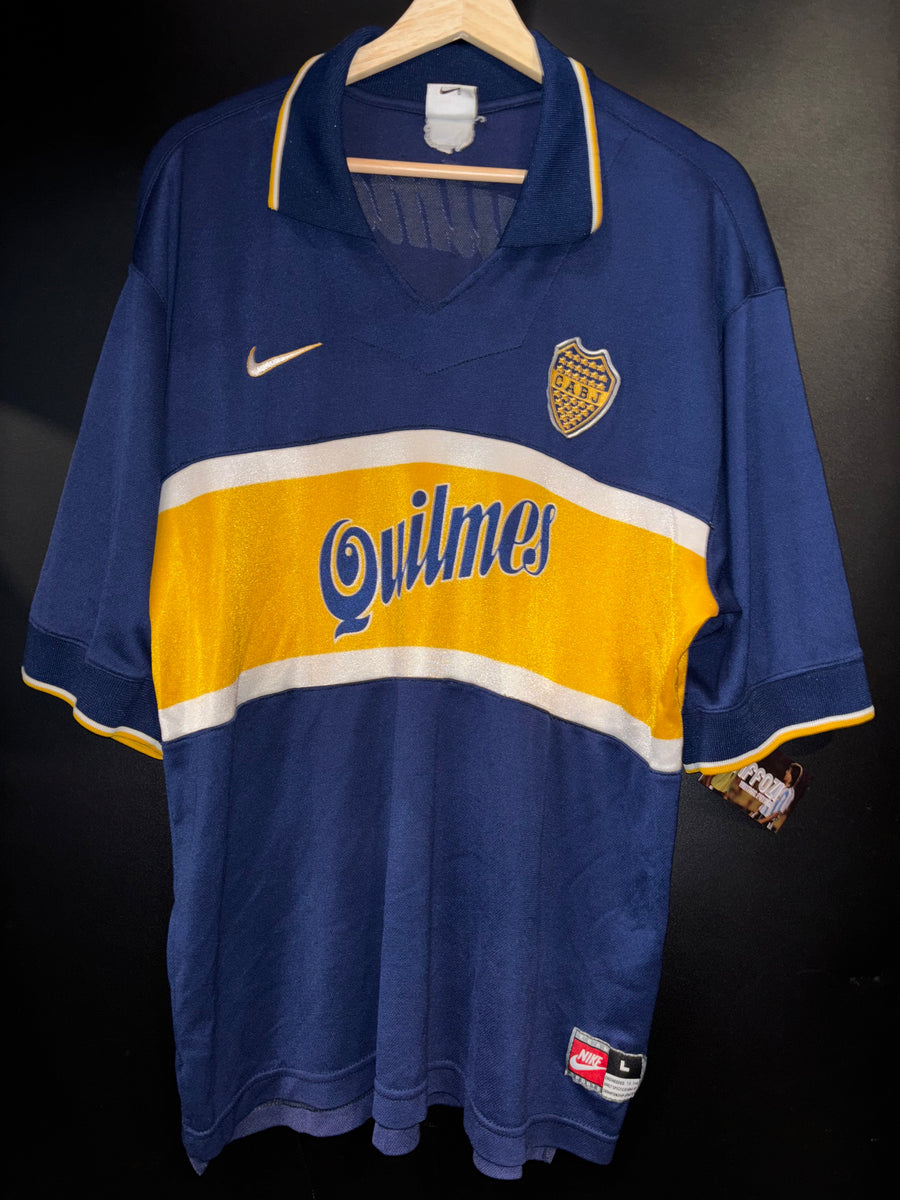 BOCA JUNIORS 1997-1998 ORIGINAL JERSEY Size L