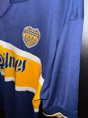 BOCA JUNIORS 1997-1998 ORIGINAL JERSEY Size L