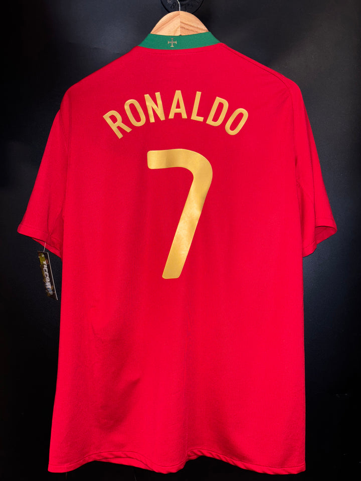 PORTUGAL RONALDO 2008-2009 ORIGINAL JERSEY Size L