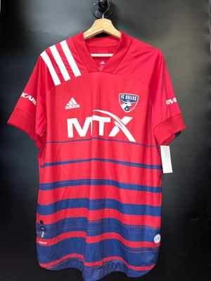 FC DALLAS ORIGINAL PLAYER JERSEY WITH TAGS SIZE XL