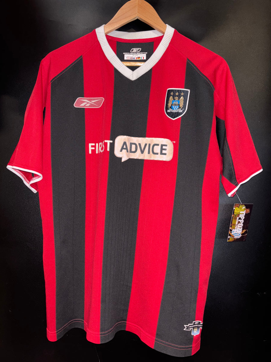 MANCHESTER CITY ANELKA 2003-2004 ORIGINAL JERSEY Size L