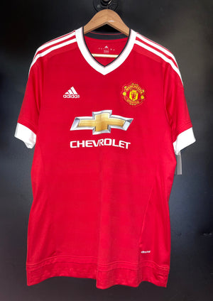 MANCHESTER UNITED ROONEY 2015-2016 ORIGINAL JERSEY Size L