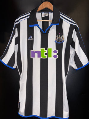 NEWCASTLE UNITED SHEARER 2000-2001 ORIGINAL JERSEY Size XL