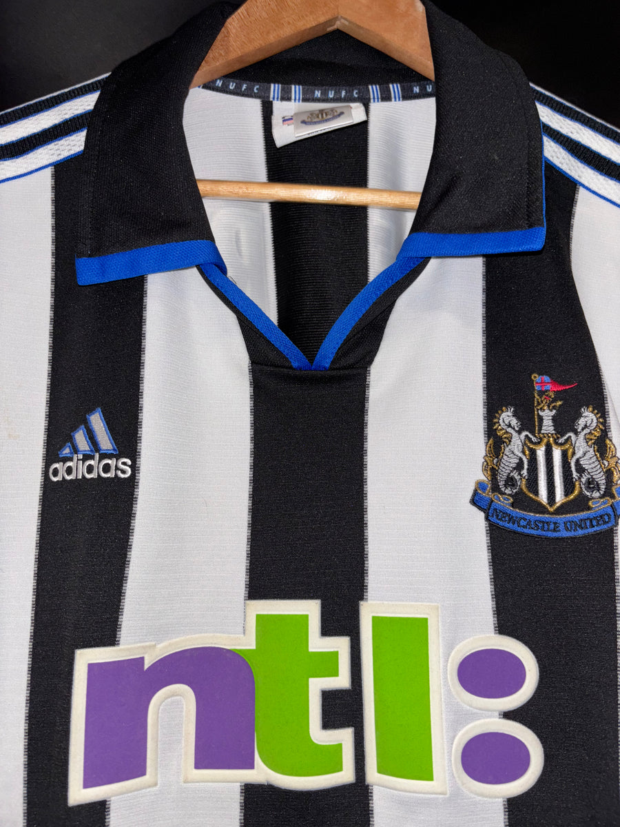 NEWCASTLE UNITED SHEARER 2000-2001 ORIGINAL JERSEY Size XL