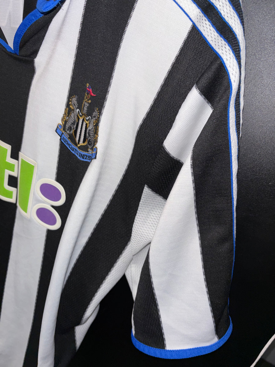 NEWCASTLE UNITED SHEARER 2000-2001 ORIGINAL JERSEY Size XL
