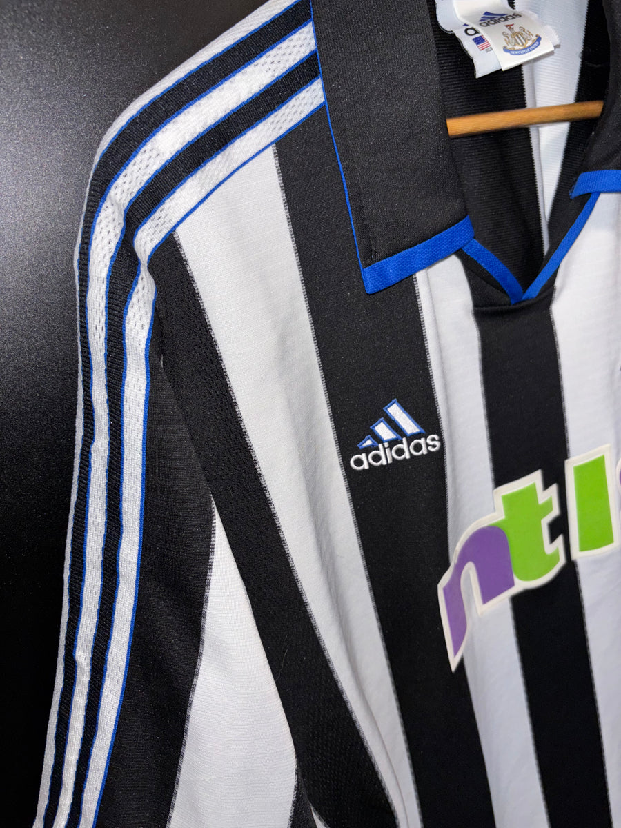 NEWCASTLE UNITED SHEARER 2000-2001 ORIGINAL JERSEY Size XL