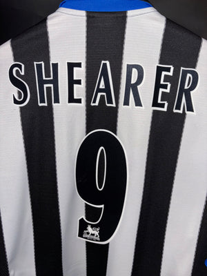 NEWCASTLE UNITED SHEARER 2000-2001 ORIGINAL JERSEY Size XL