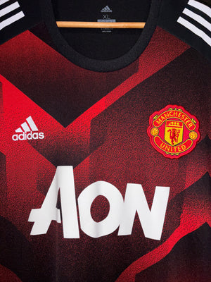 MANCHESTER UNITED TRAINING 2017-2018 ORIGINAL JERSEY Size XL