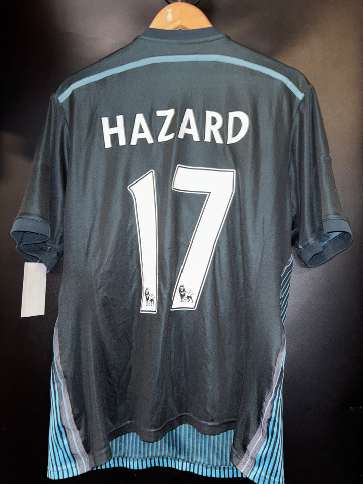 CHELSEA HAZARD 2014-2015 ORIGINAL JERSEY SIZE L