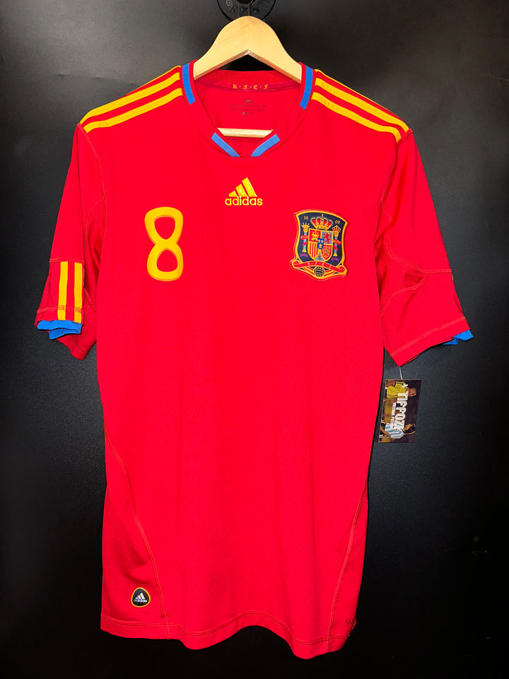 SPAIN 2010 WORLD CUP XAVI ORIGINAL JERSEY Size L