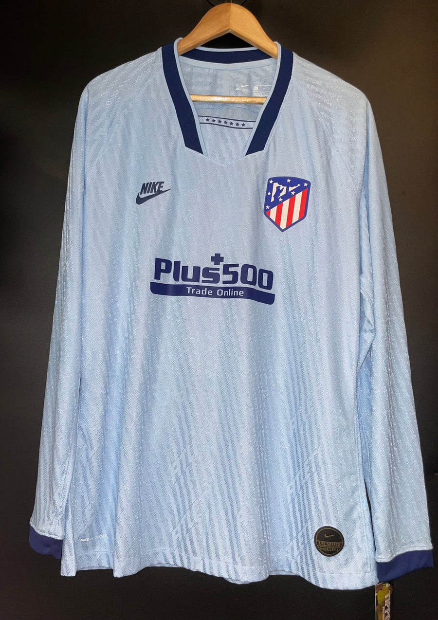 ATLETICO MADRID 2019-2020 ORIGINAL PLAYER JERSEY Size XL