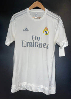 REAL MADRID RONALDO 2015-2016 ORIGINAL  PLAYER JERSEY SIZE M