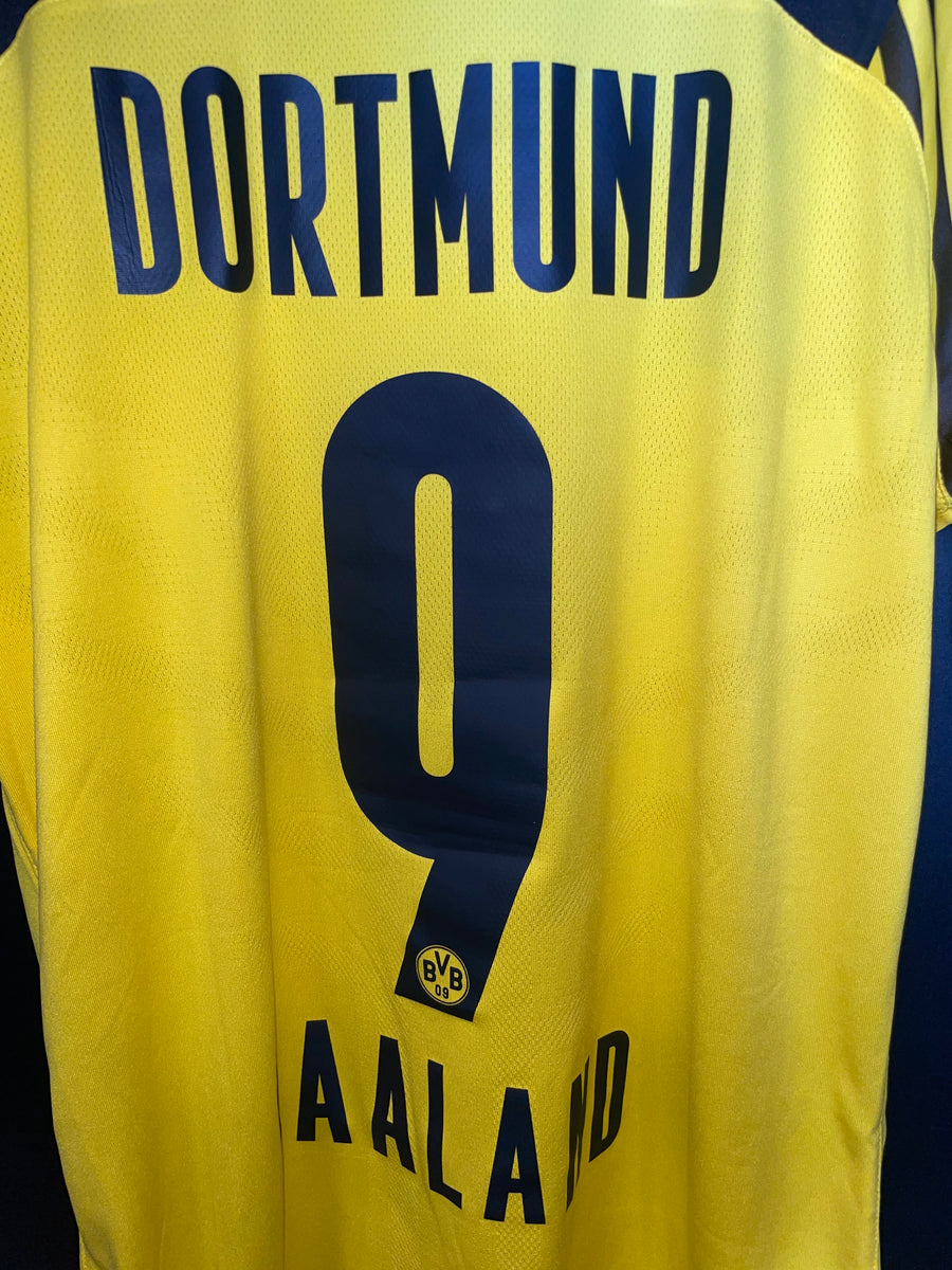 BORUSSIA DORTMUND HAALAND 2021-2022 ORIGINAL PLAYER JERSEY SIZE L